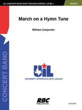 March on a Hymn Tune Concert Band sheet music cover